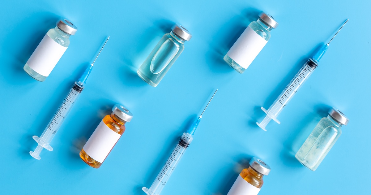 Medical-grade peptide vials and syringes at iCRYO Avon